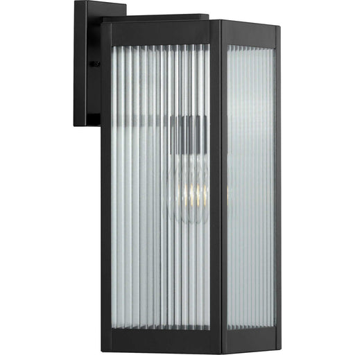 Felton One Light Wall Lantern in Black