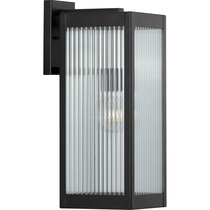 Felton One Light Wall Lantern in Black
