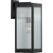 Felton One Light Wall Lantern in Black
