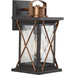 Barlowe One Light Wall Lantern in Antique Bronze