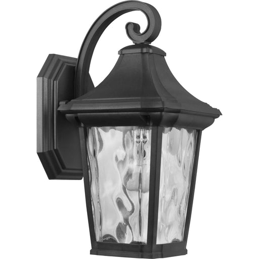 Marquette Small Outdoor Wall Lantern in Black