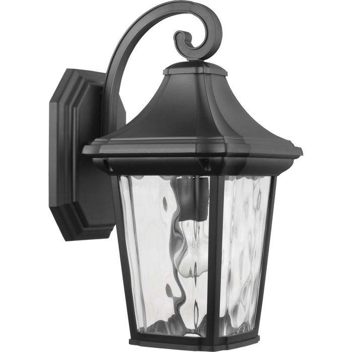 Marquette One Light Wall Lantern in Black