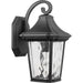 Marquette One Light Wall Lantern in Black