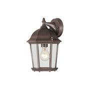 Builder Cast 1 Light 12" Outdoor Wall Lantern in Empire Bronze