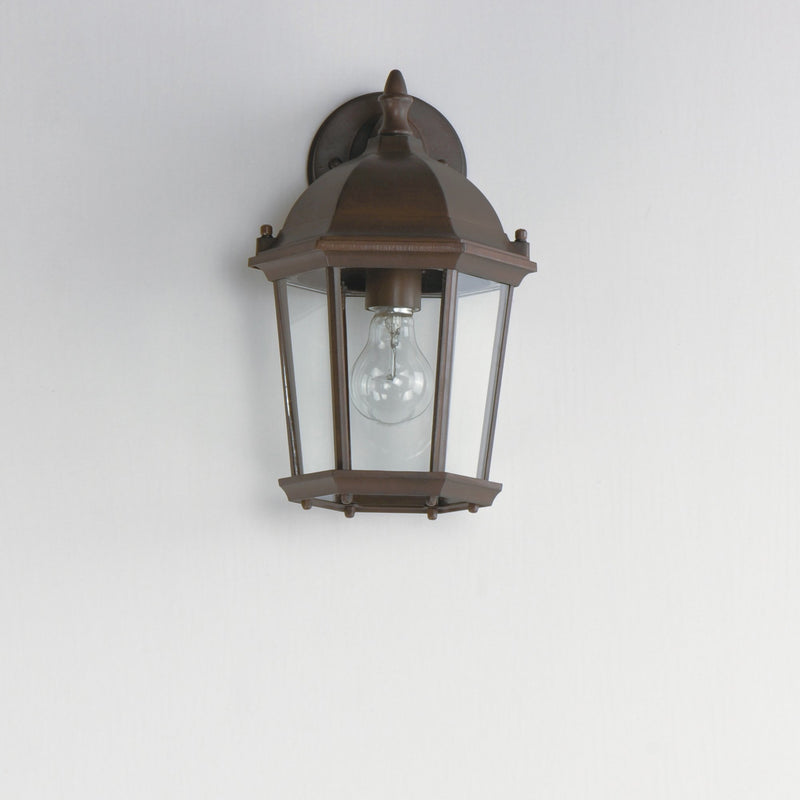 Builder Cast 1 Light 12" Outdoor Wall Lantern in Empire Bronze