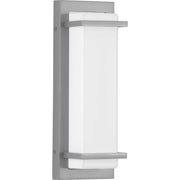 Z-1080 LED Outdoor Wall Sconce in Metallic Gray