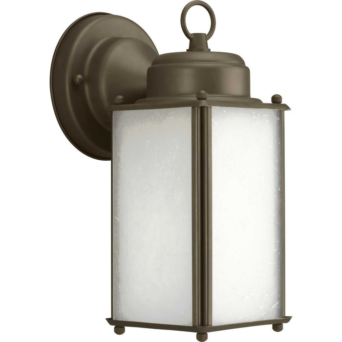 Roman Coach One Light Wall Lantern in Antique Bronze