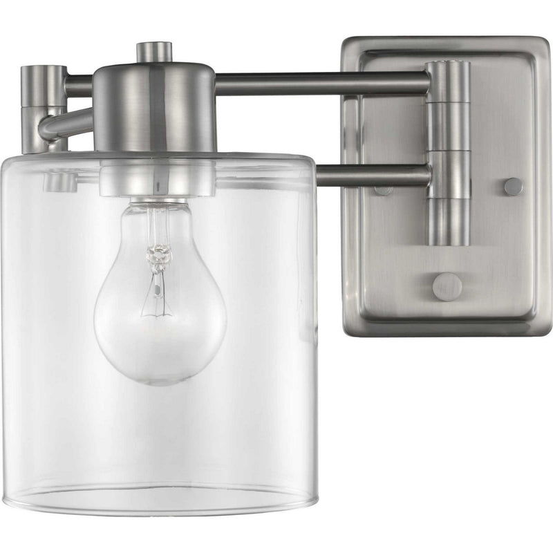 Milner Swing Arm Wall Lamp in Brushed Nickel