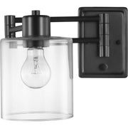 Milner Swing Arm Wall Lamp in Black
