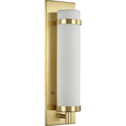Hartwick Large Wall Sconce in Satin Brass