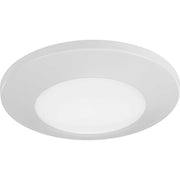 Emblem Led LED Flush Mount in Satin White