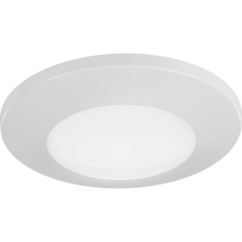Emblem Led LED Flush Mount in Satin White