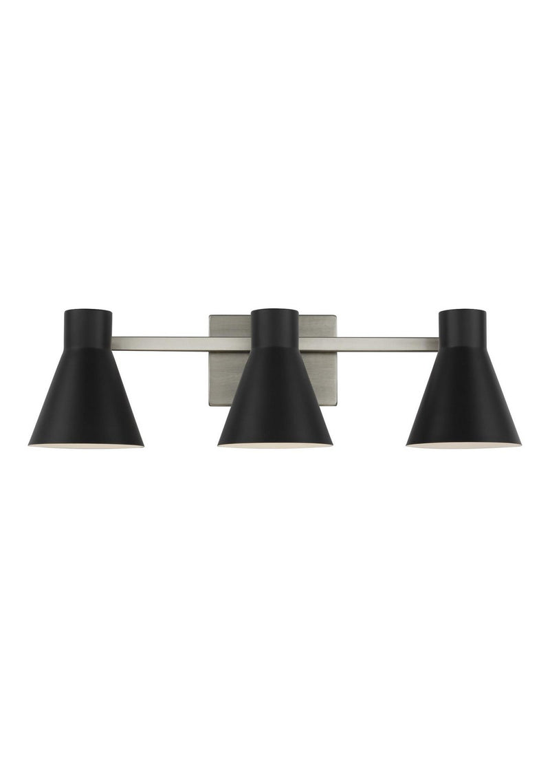 Towner 3-Light Bath Vanity Light in Brushed Nickel