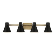 Towner 4-Light Bath Vanity Light in Satin Brass