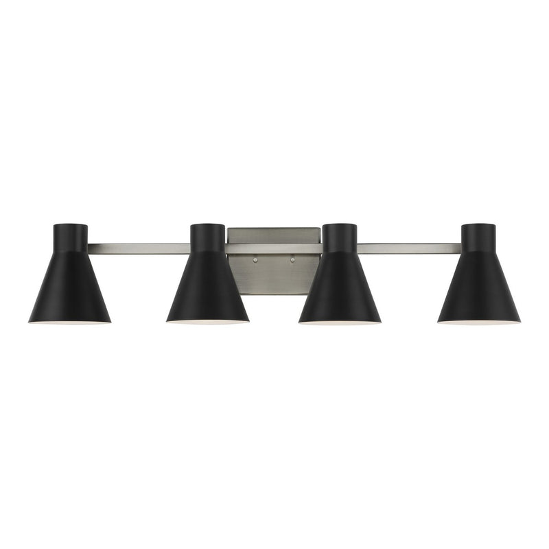 Towner 4-Light Bath Vanity Light in Brushed Nickel