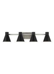 Towner 4-Light Bath Vanity Light in Brushed Nickel