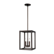 Moffet Street 3-Light Chandelier in Bronze