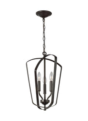 Romee 3-Light Chandelier in Bronze