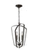 Romee Three Light Hall / Foyer in Bronze