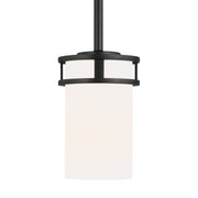 Robie Mini Pendant in Midnight Black