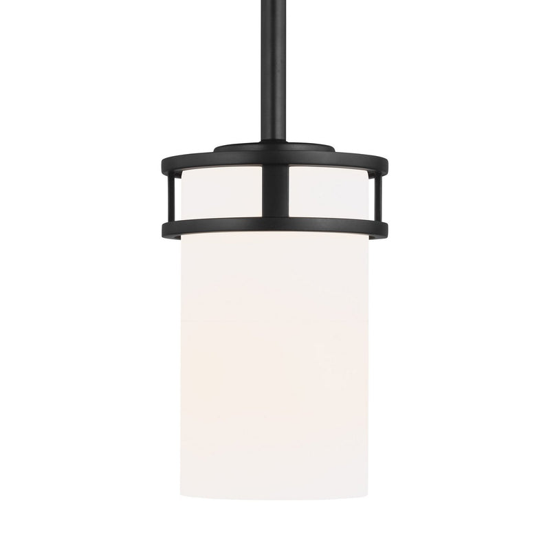 Robie Mini Pendant in Midnight Black