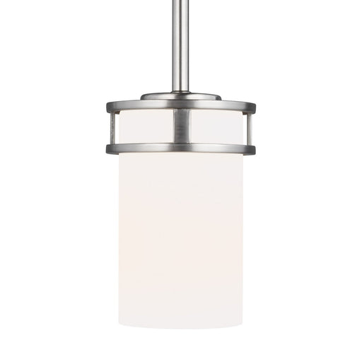 Robie Mini Pendant in Brushed Nickel