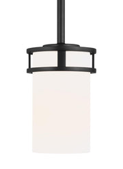 Robie Mini Pendant in Midnight Black