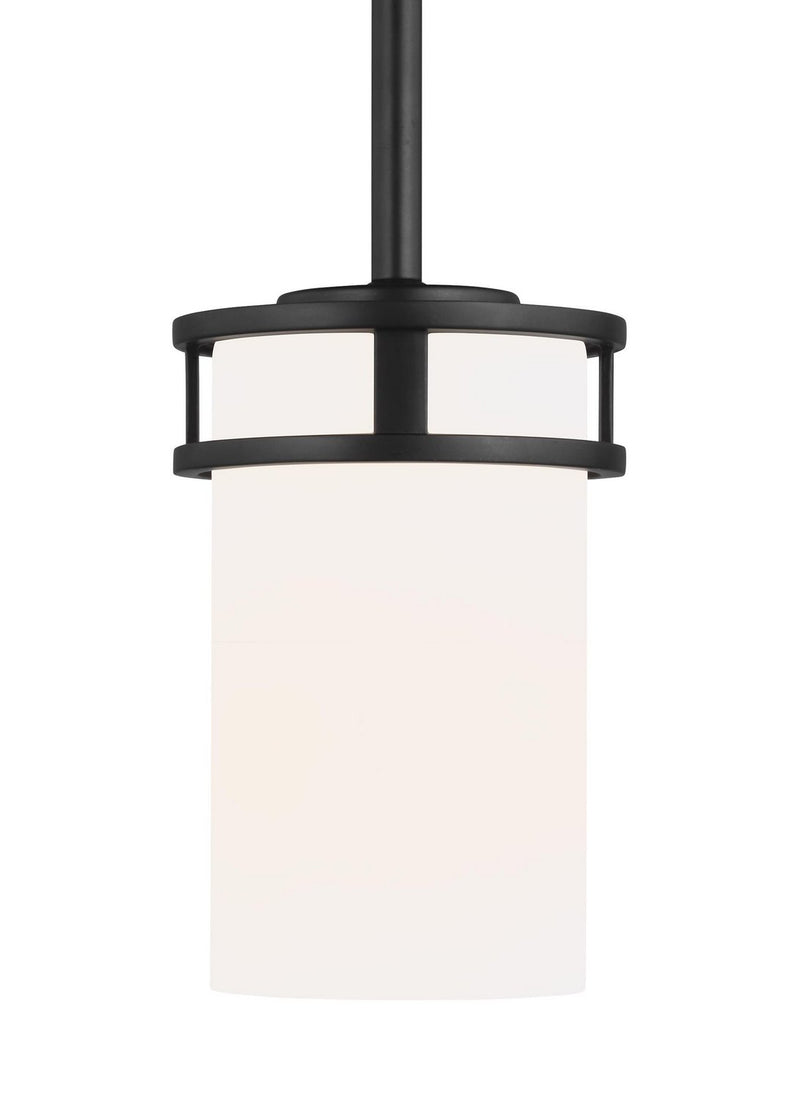 Robie Mini Pendant in Midnight Black