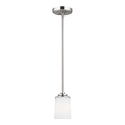 Kemal Mini Pendant in Brushed Nickel