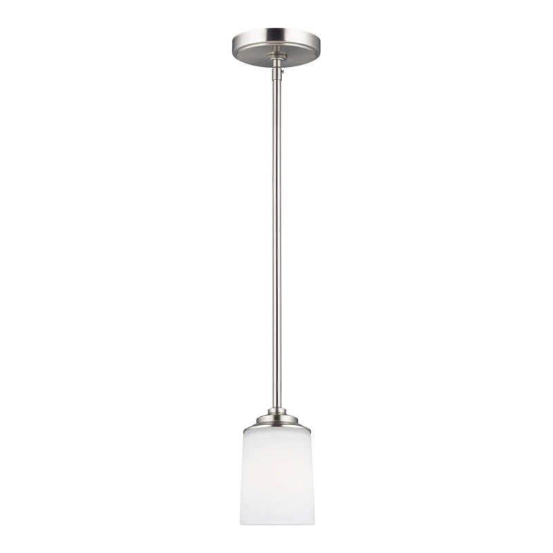 Kemal Mini Pendant in Brushed Nickel