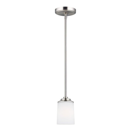 Kemal Mini Pendant in Brushed Nickel