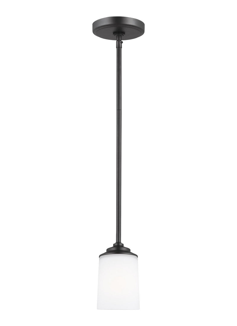 Kemal Mini Pendant in Midnight Black
