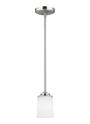 Kemal Mini Pendant in Brushed Nickel
