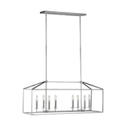Perryton 8-Light Island Chandelier in Chrome