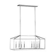 Perryton 8-Light Island Chandelier in Chrome
