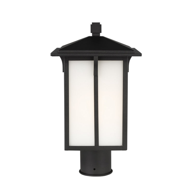 Tomek Outdoor Post Light in Black