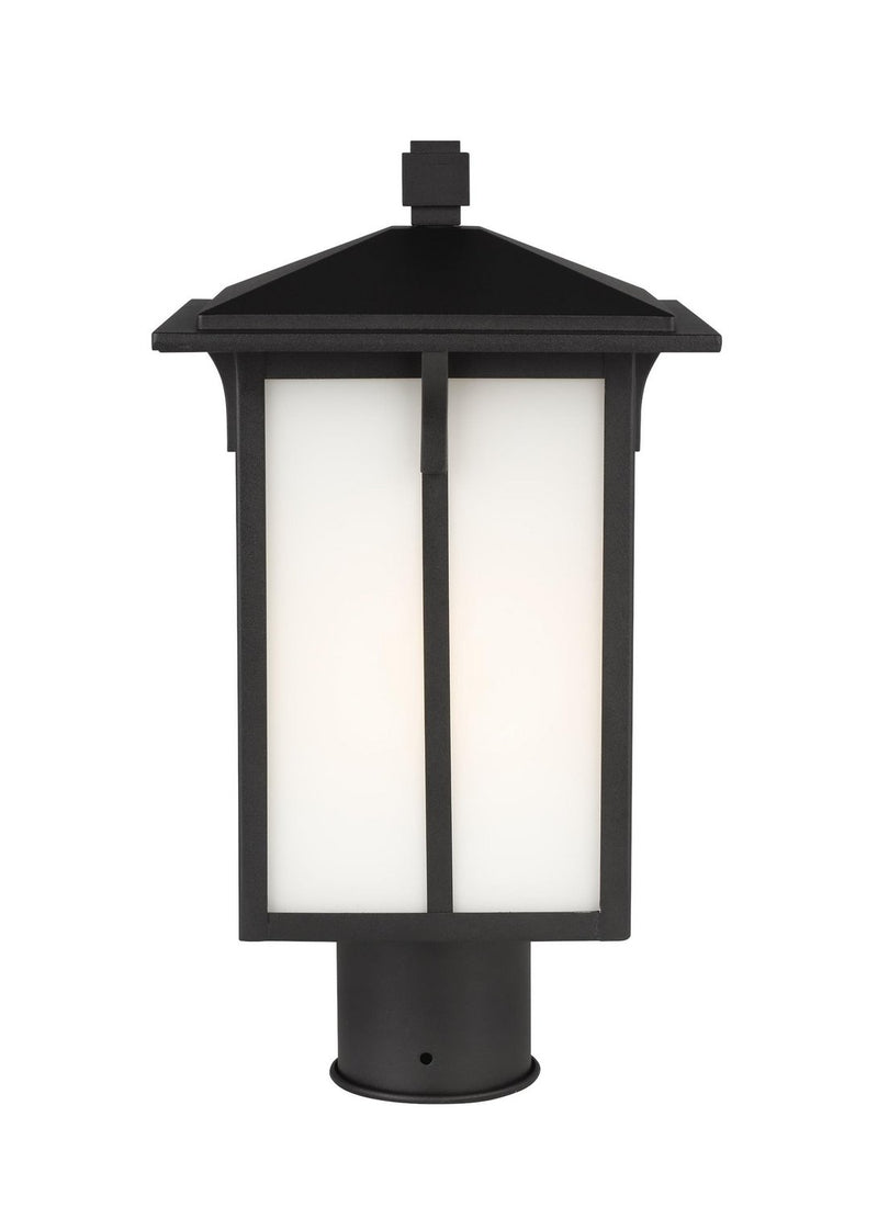 Tomek Outdoor Post Light in Black