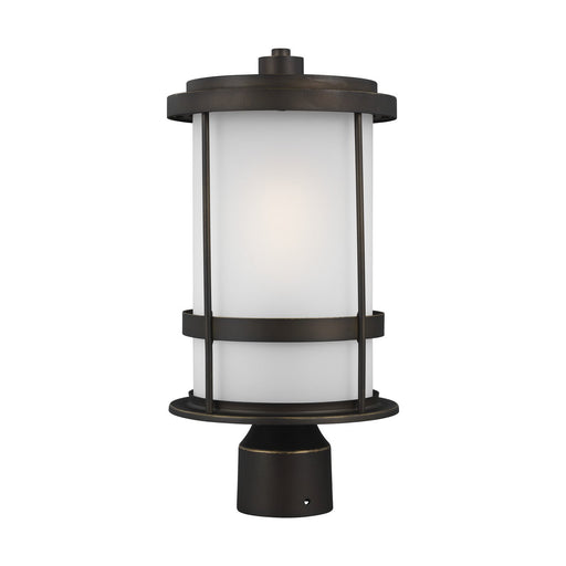 Wilburn Outdoor Post Light in Antique Bronze
