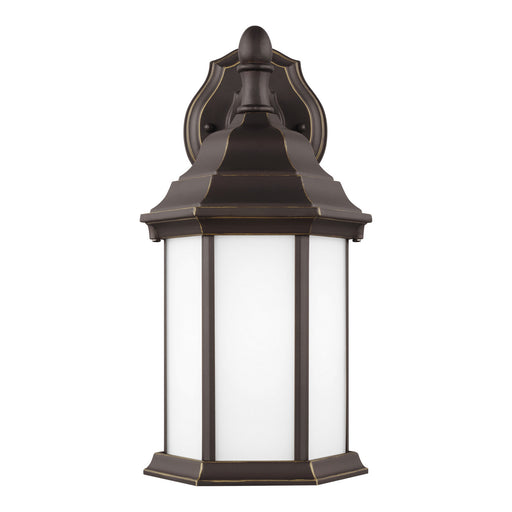 Sevier One Light Outdoor Wall Lantern in Antique Bronze