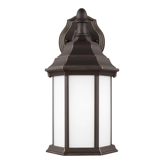 Sevier One Light Outdoor Wall Lantern in Antique Bronze