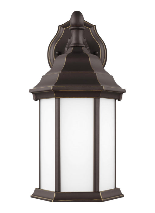 Sevier One Light Outdoor Wall Lantern in Antique Bronze