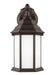 Sevier One Light Outdoor Wall Lantern in Antique Bronze