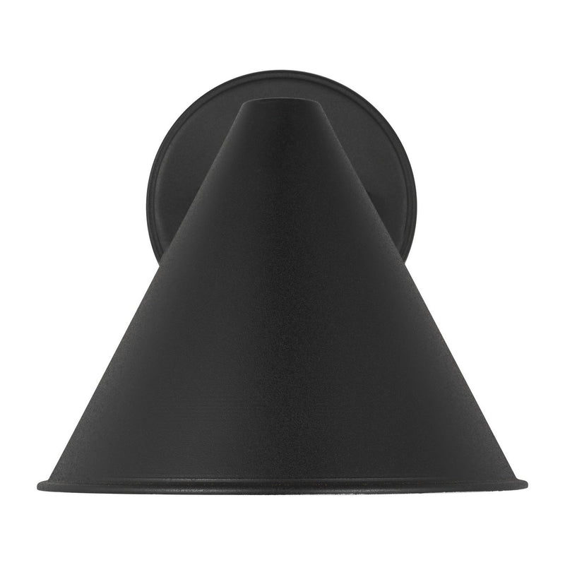 Crittenden 8" Outdoor Wall Sconce in Black