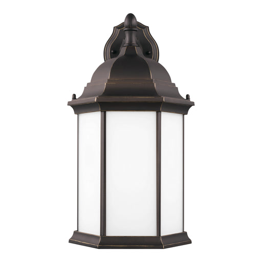 Sevier One Light Outdoor Wall Lantern in Antique Bronze