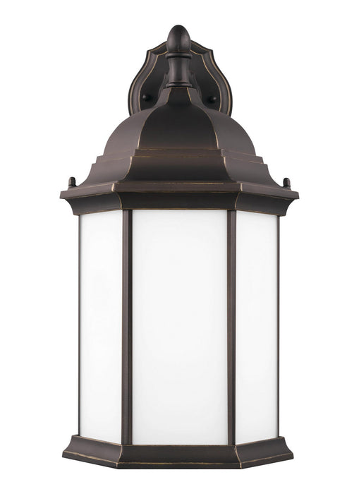 Sevier One Light Outdoor Wall Lantern in Antique Bronze