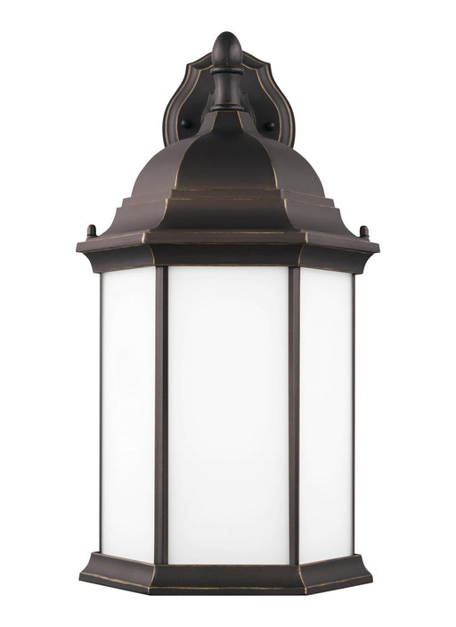Sevier One Light Outdoor Wall Lantern in Antique Bronze