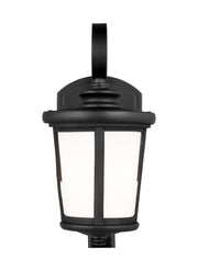 Eddington 6" Outdoor Wall Lantern in Black