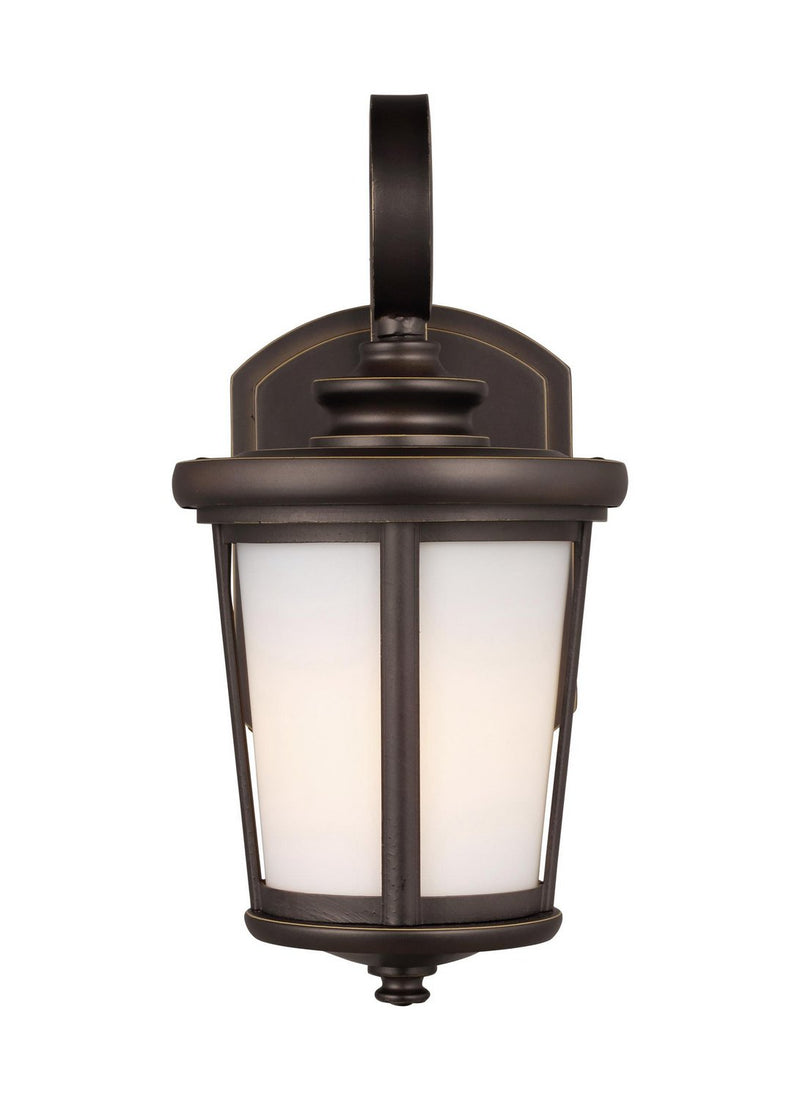 Eddington 6" Outdoor Wall Lantern in Antique Bronze