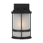 Wilburn Small Outdoor Wall Lantern 8590901 in Black