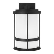 Wilburn Medium Outdoor Wall Lantern 8690901D in Black
